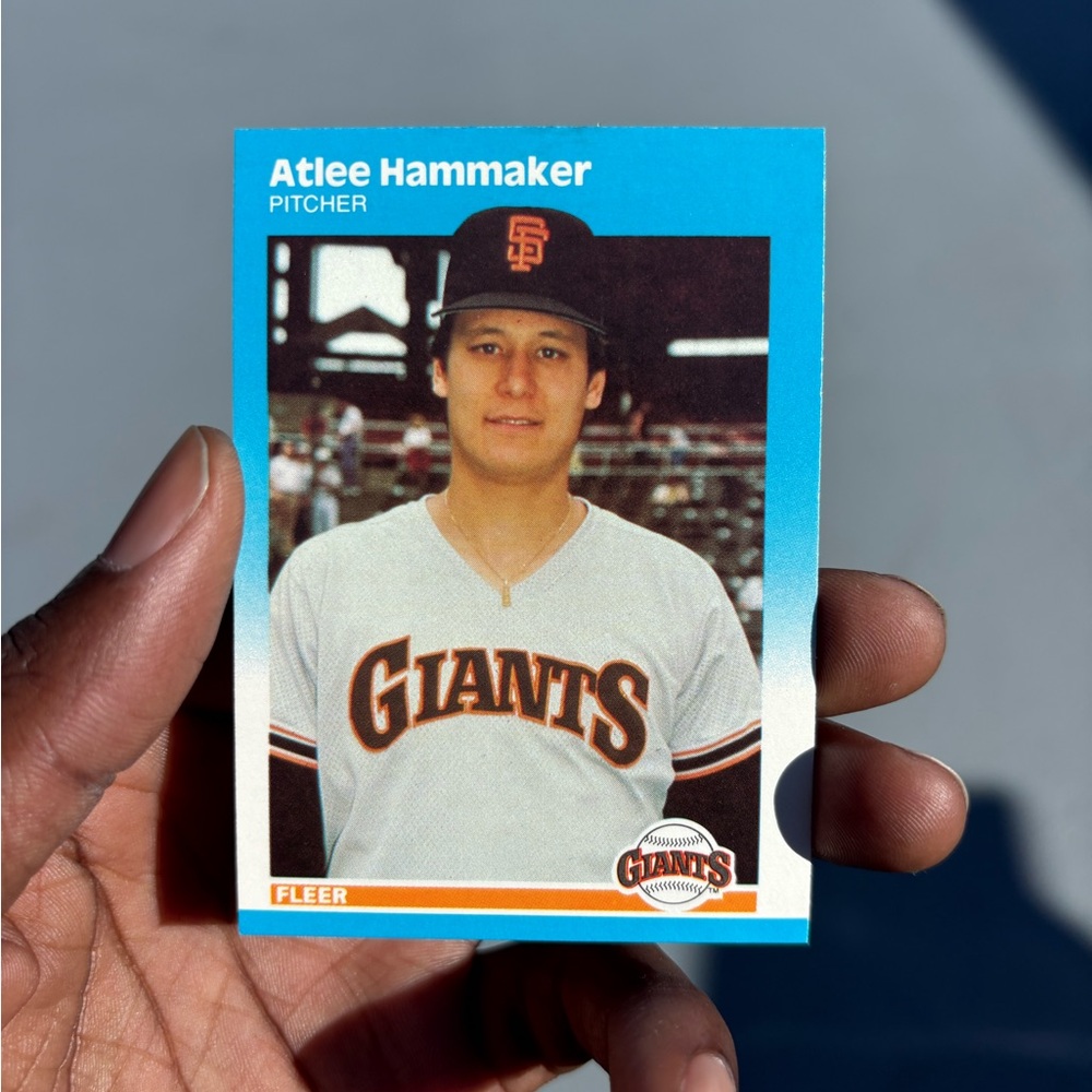 Fleer Giants Baseball Card
